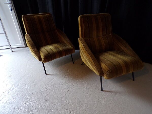 Armchairs Gérard Guermonprez