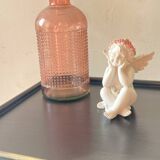 Black and gold bedside table