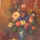 Original Oil on Canvas – “Still Life Vase” – Framed 45 × 54 cm