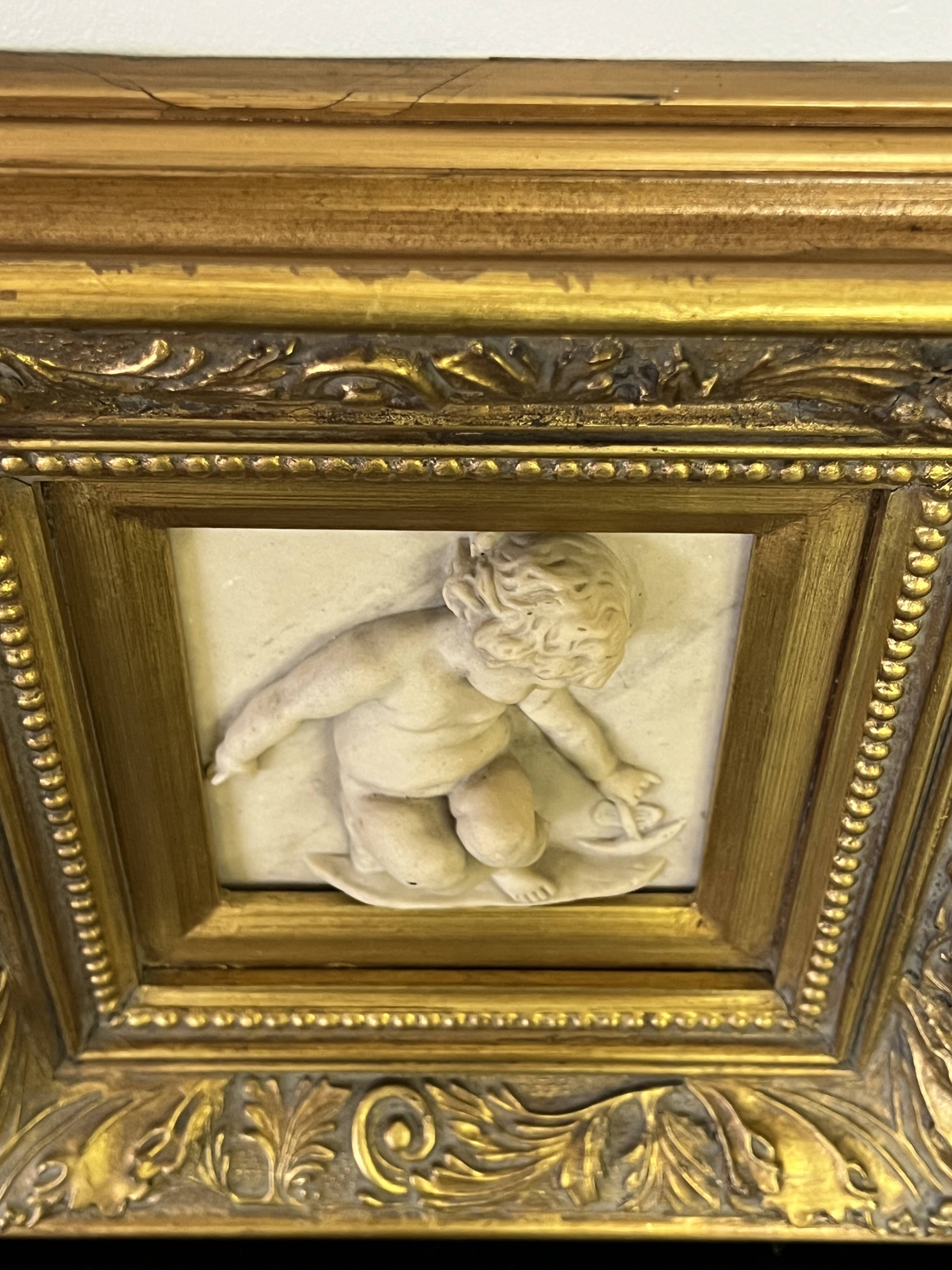 Marble high relief, 1882