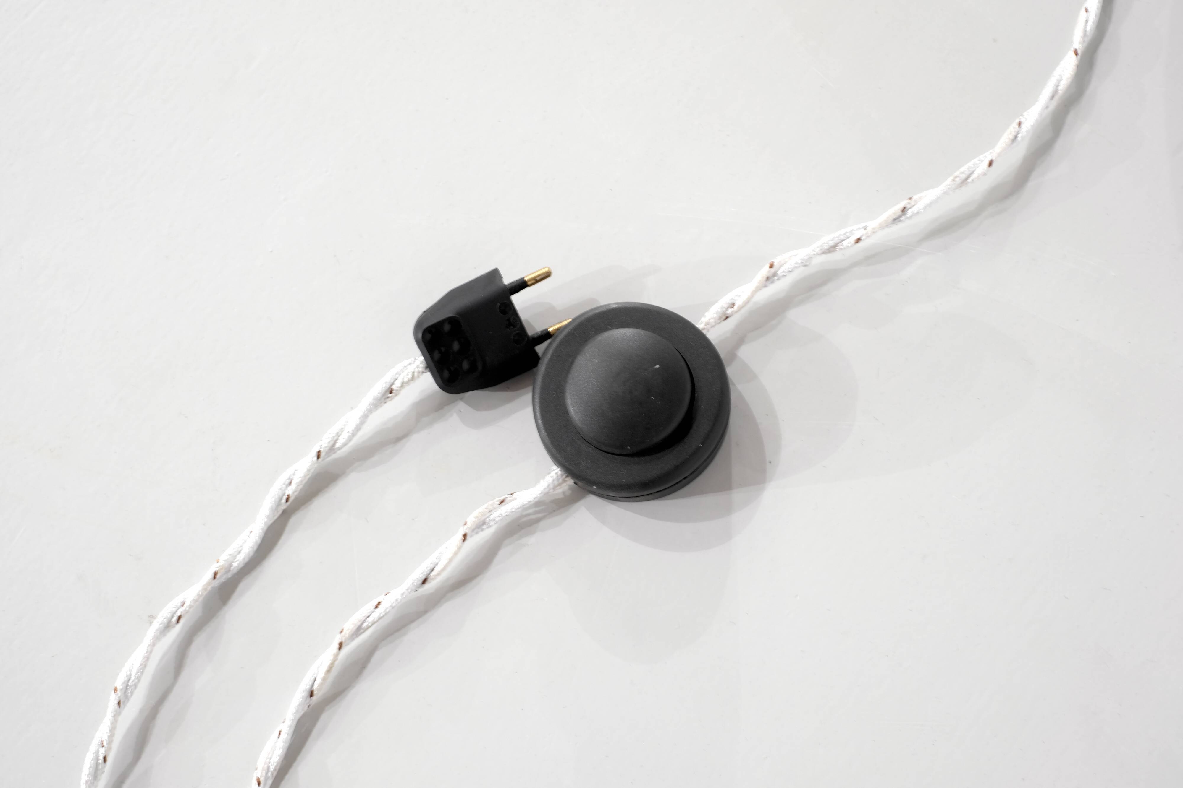 Murano glass and bronze floor lamp attributed to Seguso Vetri, Italy.