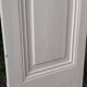 Porte h220x42cm étroite de placard ancienne panneautée moulurée