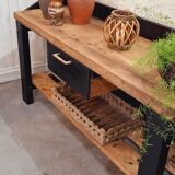 Large old workbench