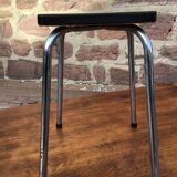 Mid-century stool in vintage formica 1960
