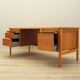 Ash desk, Norwegian design, 1970s, production: Norway