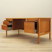 Ash desk, Norwegian design, 1970s, production: Norway