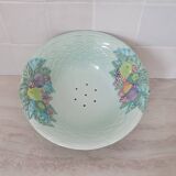 Fruit strainer / salad bowl in Barbotine