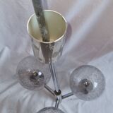 1970s space age 3 ball chandelier