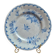 Assiette ancienne Gien Liserons – Décor oiseaux et fleurs bleu
