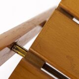 1 of 4 Vintage Folding Chair, 1950s–1960s German Design, Beech Wood