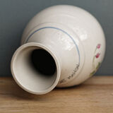 Vase en faience signé - Fort Mahon