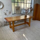 Mountain furniture table in pine 2m