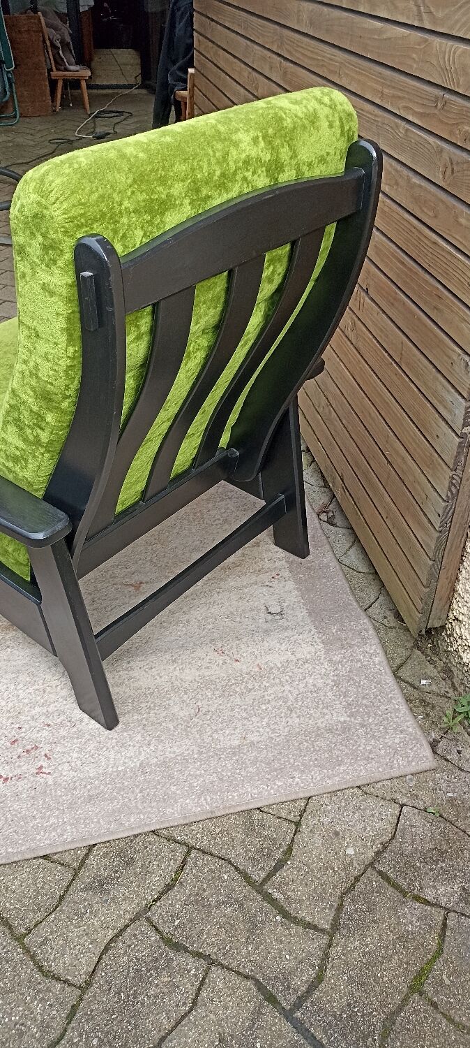 Vintage reclining armchair