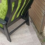 Vintage reclining armchair