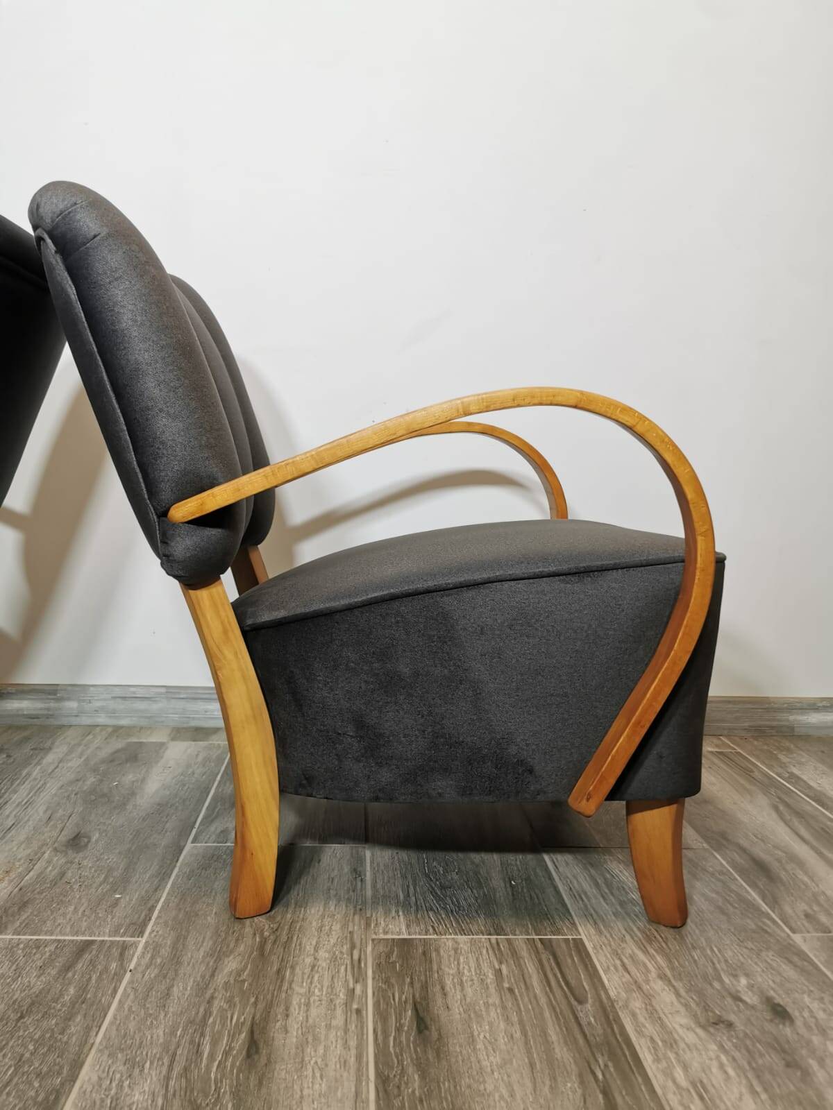Armchairs by Jindřich Halabala, 1950s, Set of 2