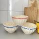 Old faceted bowls