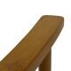 Art Deco chair minimalist oak wicker minimalist design