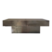 Willy Rizzo for Cidue extendable coffee table with hidden bar – Italy, 1970