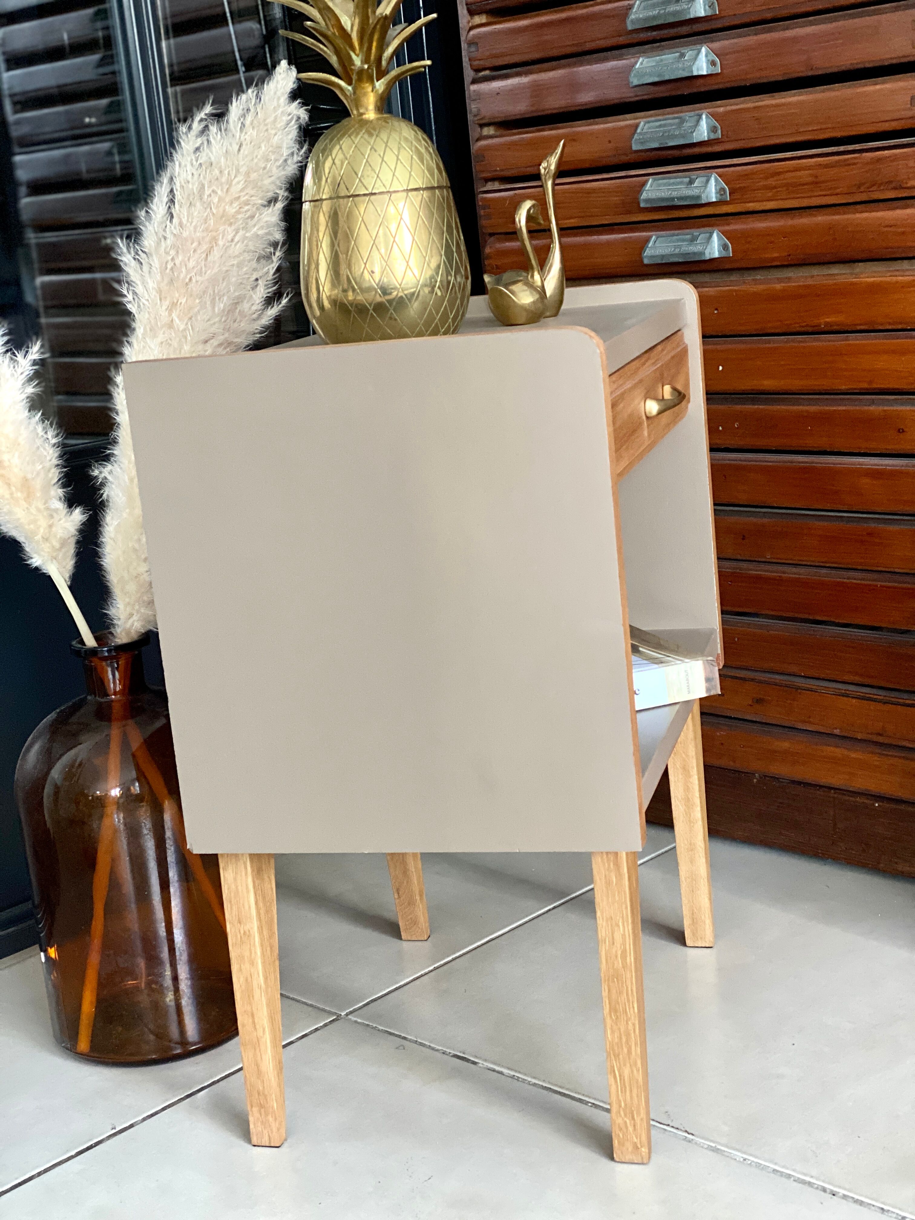 Table de chevet vintage
