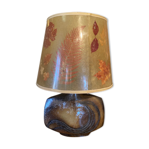 Lampe en céramique vintage