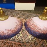 Pair wall lamp signed vianne