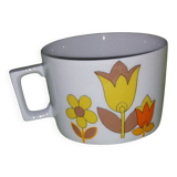 Large Berry high porcelain cup created by Lourioux France