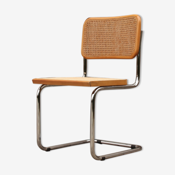 Chair model b32 or "cesca" by Marcel Breuer.