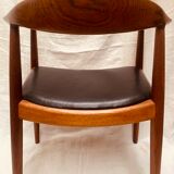 1950s Danish Hans Wegner Oak Model 503 Armchair