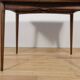 Mid-Century Square  Extendable Rosewood Dining Table, Denmark, 1960s