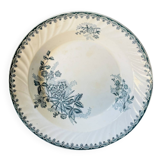 Ste Amandinoise ironstone hollow dish