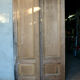 Pair of doors in oak 19th double face