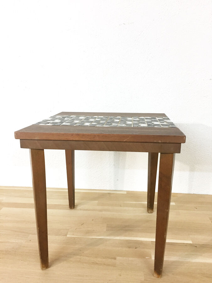 Vintage ceramic side table, 1970