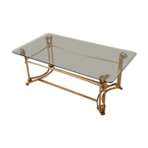 Coffee table Hollywood Regency 1970