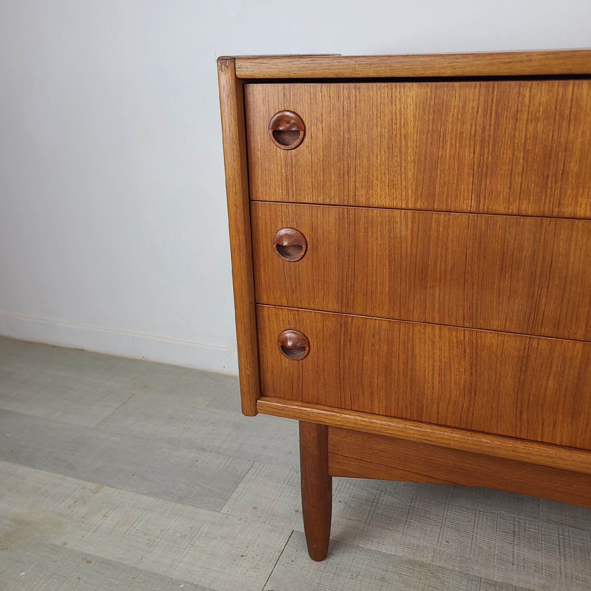 Vintage 1960s Scandinavian teak sideboard