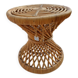 Vintage Rattan Stool "1915"