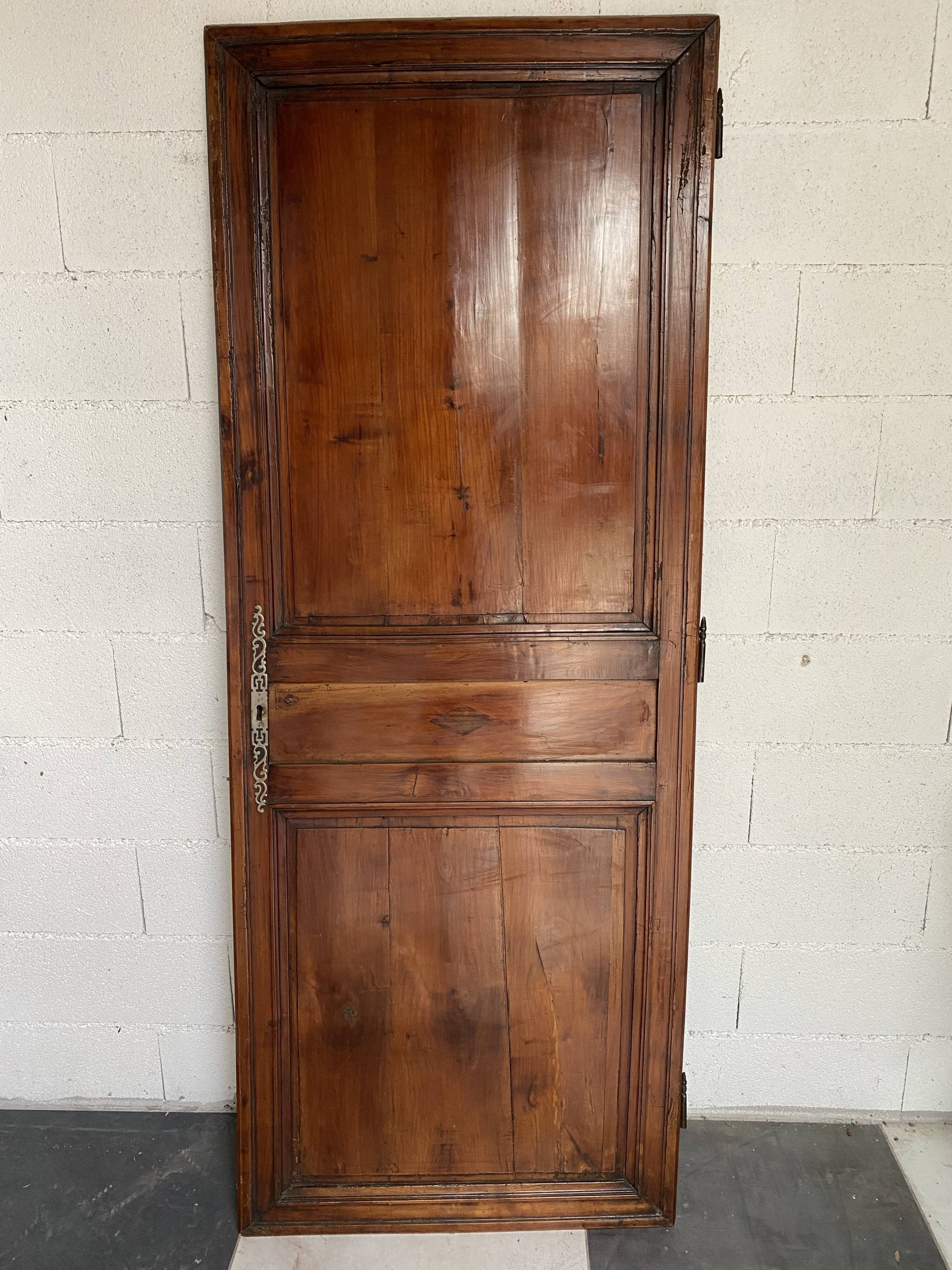 Old walnut door 19th