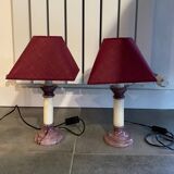 Paire lampes de chevet
