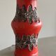 Unique West Germany ceramic lamp by Bhöhr