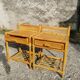 Pair of vintage bedside tables