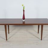table basse danoise en palissandre du milieu du siècle, années 1960