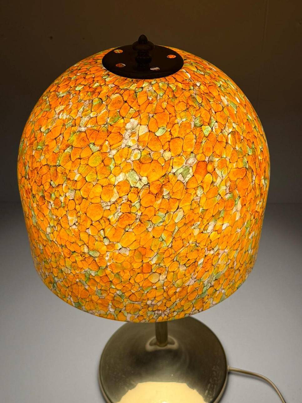Mushroom lamp/table lamp by Peil & Putzler, Germany, 1970s.