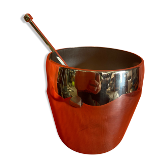 Ice bucket and its spoon Alfra Alessi