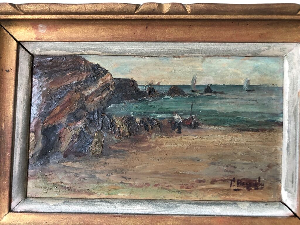 Marine Bretagne painting