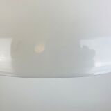 Bauhaus chrome and opaline pendant lamp