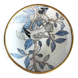 Porcelain and brass bowl