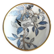 Porcelain and brass bowl