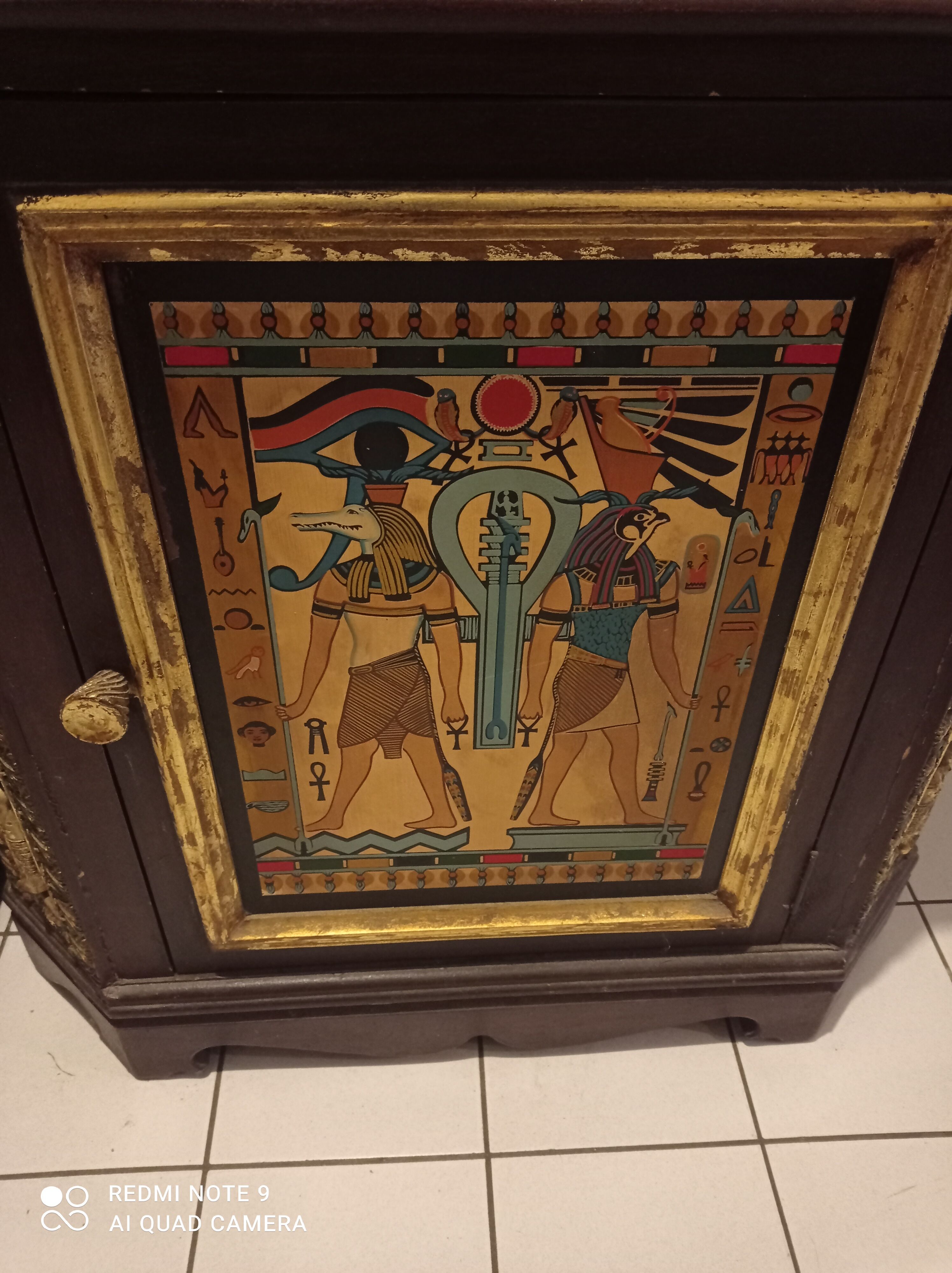 Electrified egyptian style showcase