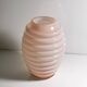Vetrarti Pink Milk Glass Murano Vase -1970s