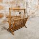 Bamboo magazine holder