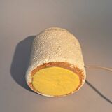 1960 travertine bedside lamp